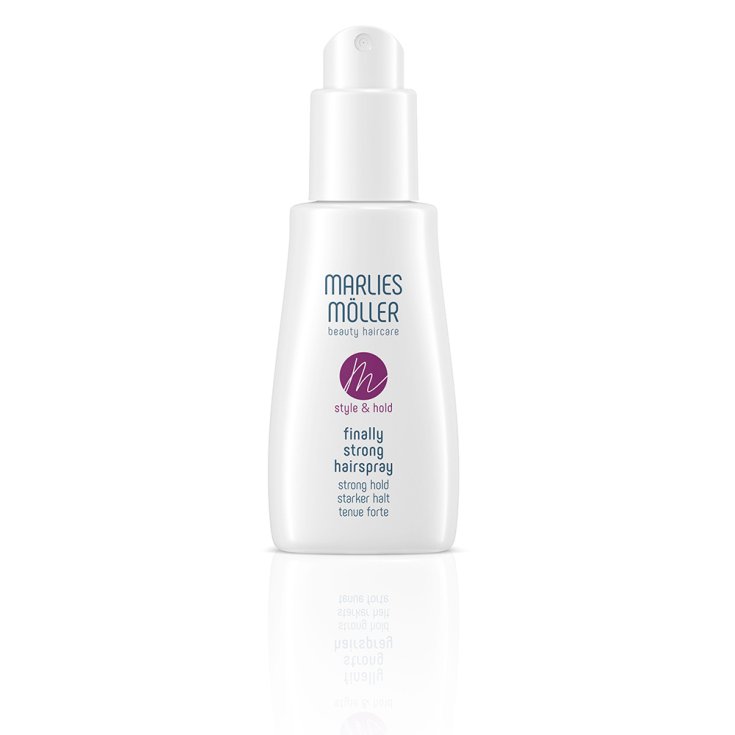 Marlies Moller Style And Hold Laca para el cabello finalmente fuerte 125ml