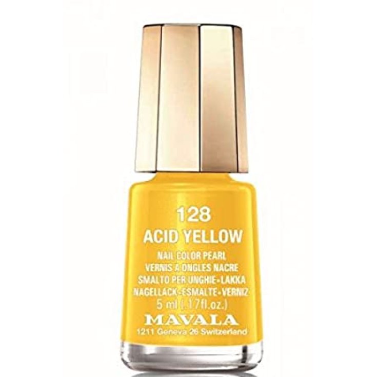 Mavala Esmalte De Uñas 128 Amarillo Ácido 5ml