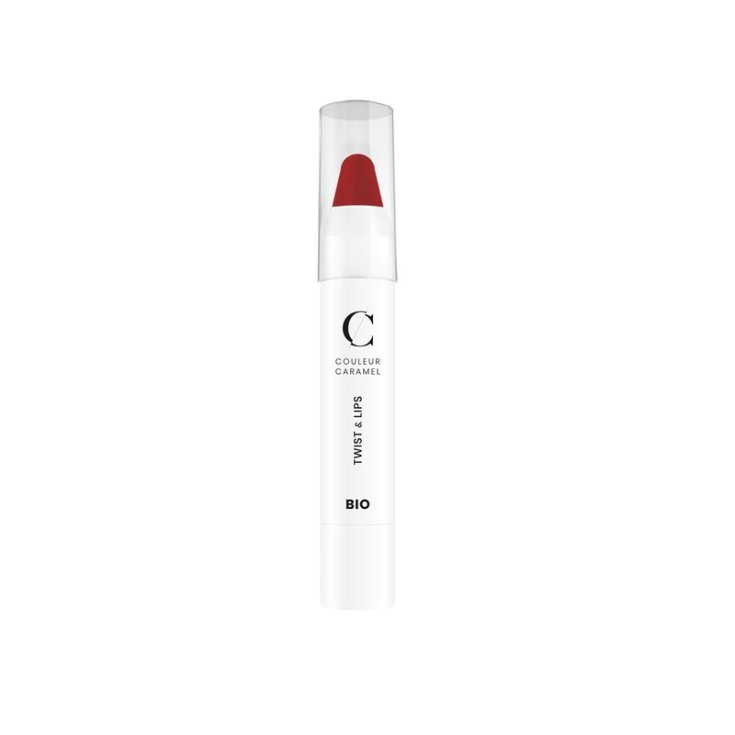 Barra de labios Couleur Caramel Twist And Lips 407 Rouge Glossy