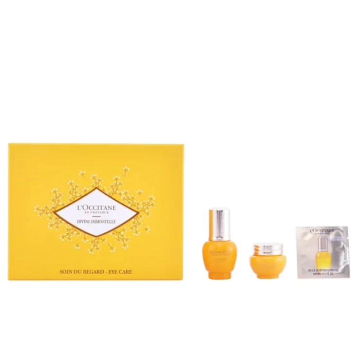 L'Occitane Divine Inmortelle Crema Ojos 15ml Set 3 Partes 2017