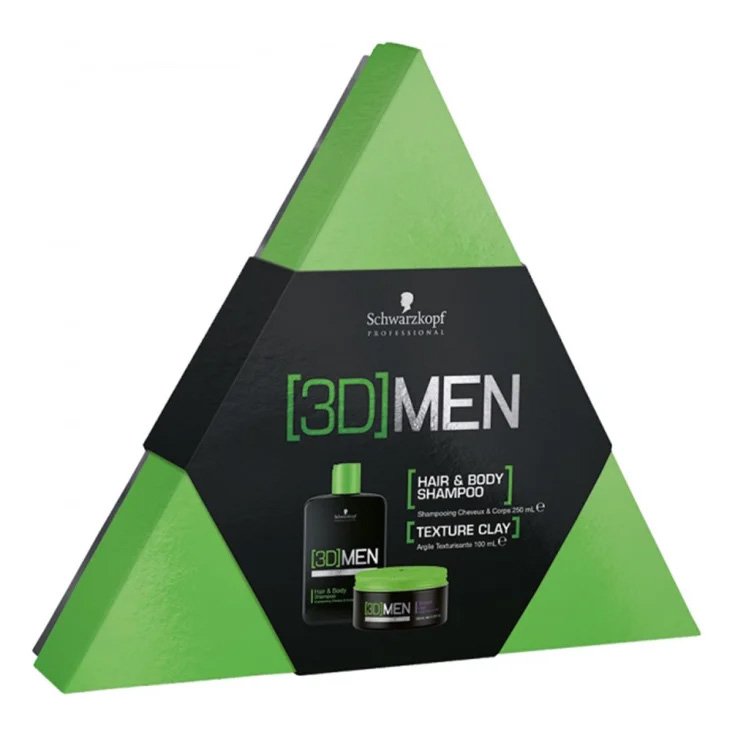 Schwarzkopf Professional 3d Men Champú Set 2 Partes