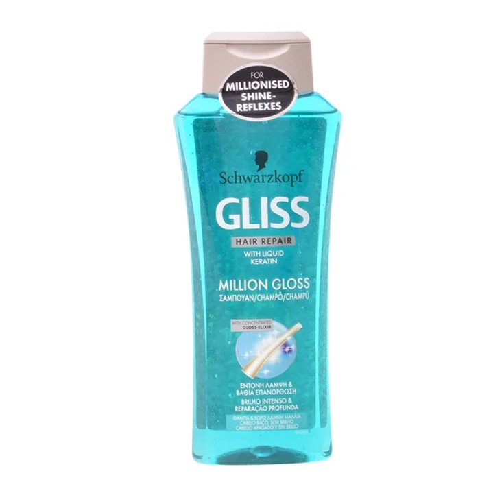 Schwarzkopf Gliss Million Champú Brillo 400ml