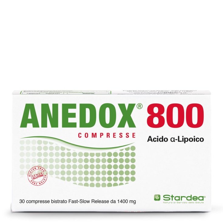 Anedox 800 Complemento Alimenticio Sin Gluten 30 Comprimidos