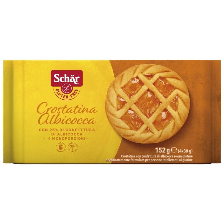 Schar Tarta De Albaricoque Sin Gluten 4 Piezas