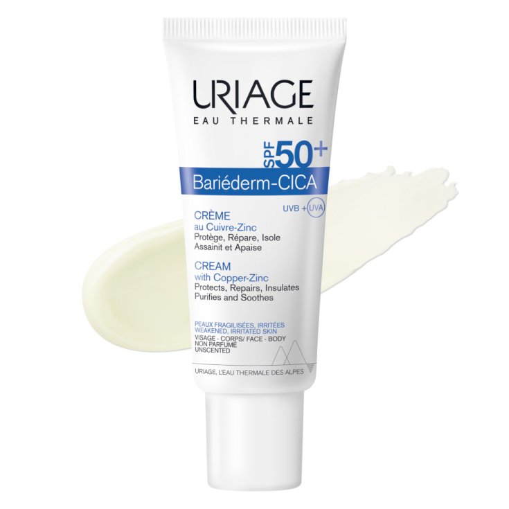 Bariéderm Cica-Crema Spf50+ Con Cu-Zn Uriage 40ml