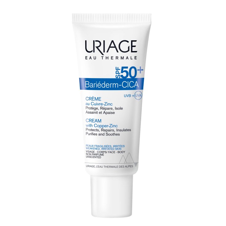 Bariéderm Cica-Crema Spf50+ Con Cu-Zn Uriage 40ml