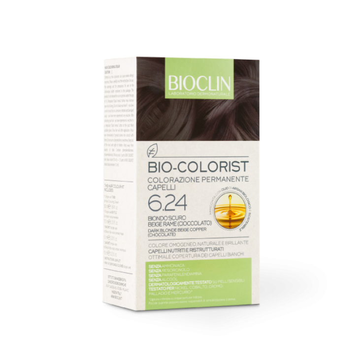 Bio-Colorist 6.24 Rubio Oscuro Beige Cobre Bioclin