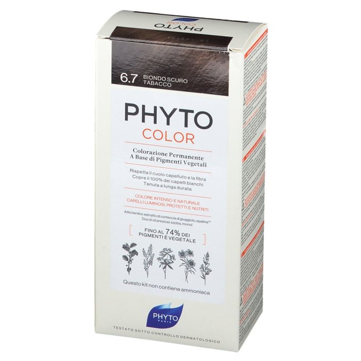 Phytocolor 6.7 Rubio Oscuro Tabaco Phyto