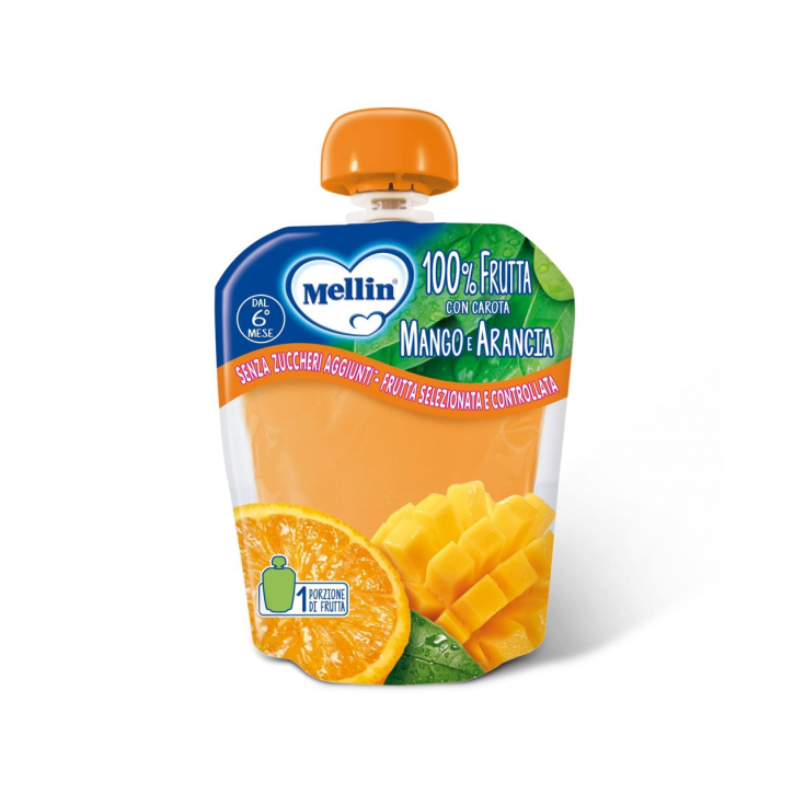 Snack 100% Mango Naranja Mellin 90g