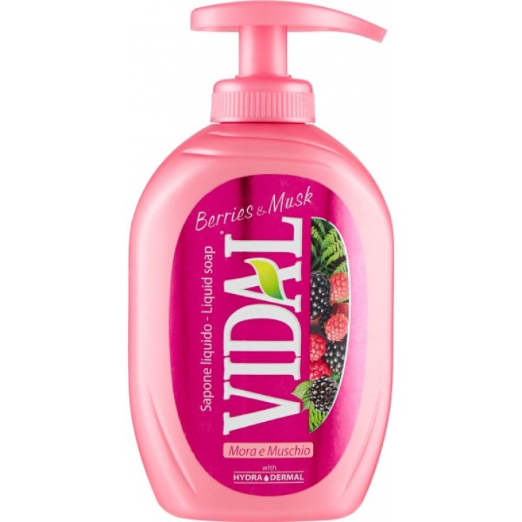Vidal Jabon Líquido Mora Y Almizcle 300ml