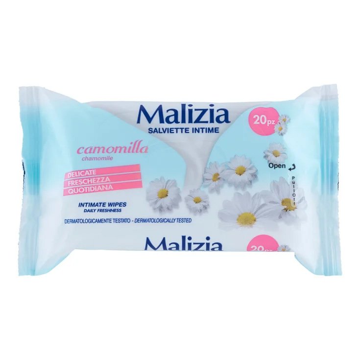MALIZIA TOALLITAS INTIMAS X 20UNDS