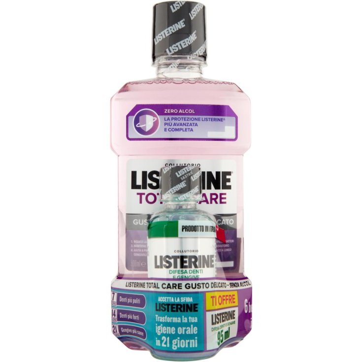 *LISTERINE D/GENGIVE ZERO 500 + MINI
