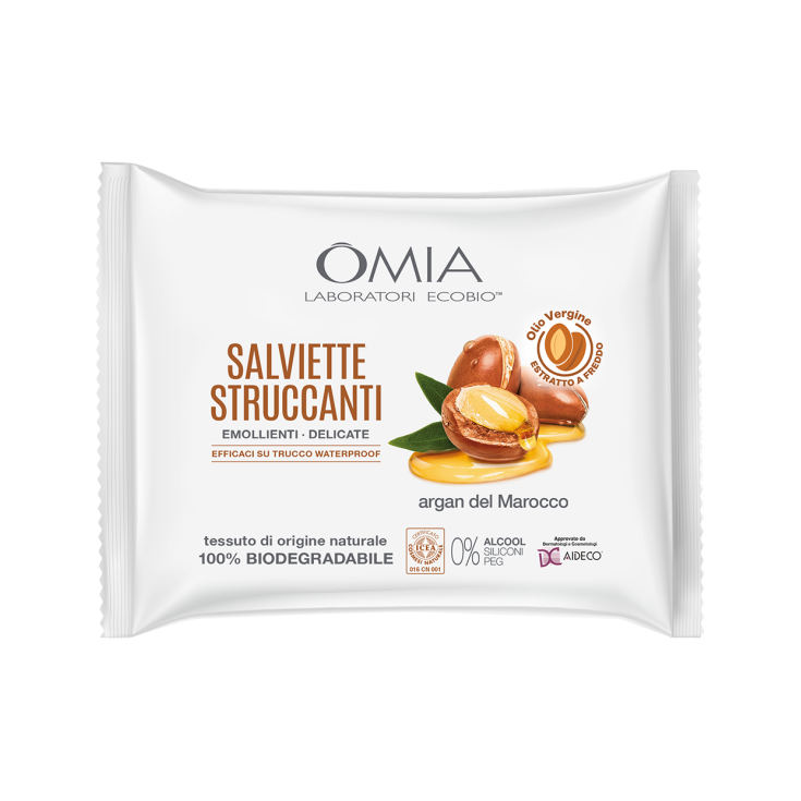OMIA TOALLITAS STRUC ARGAN 25UNDS