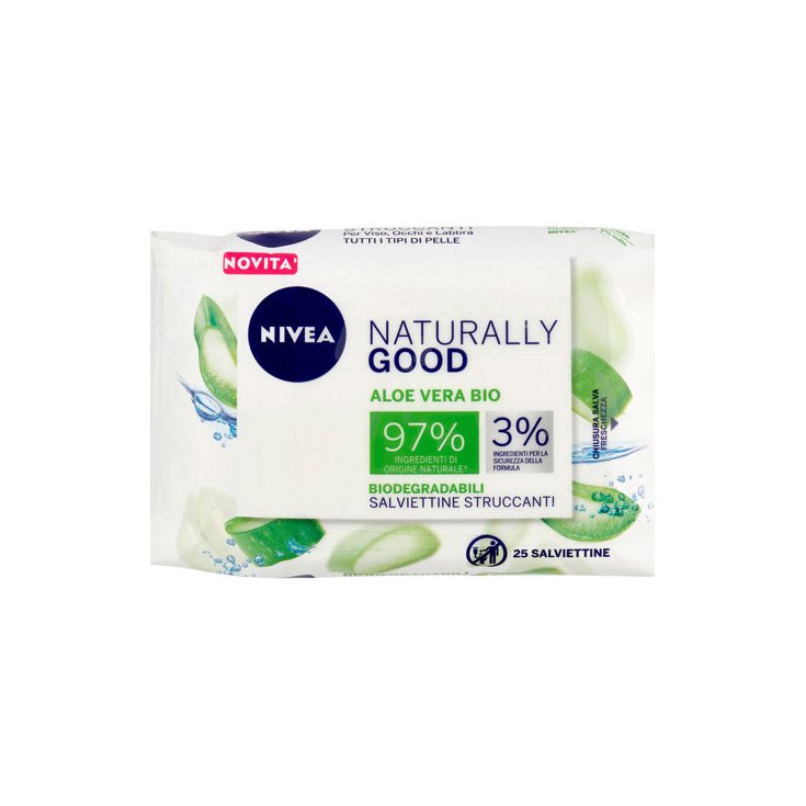 NIVEA N/ GOOD BIO TOALLITA X 25 P
