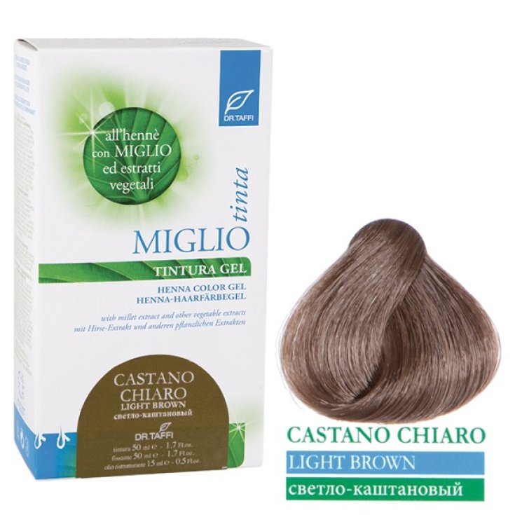 DR.Taffi Mile Gel Tinte Para Cabello Color Castaño Claro 115ml