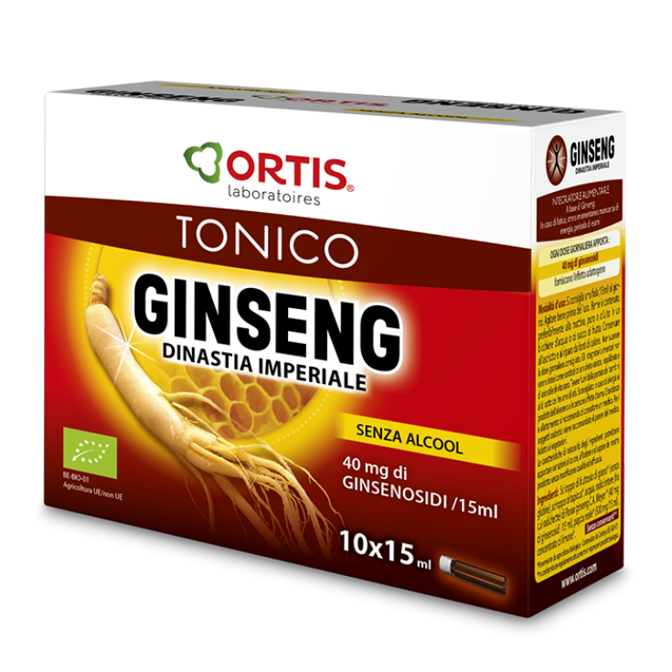 Imperial Dynasty Ginseng Sin Alcohol 10 Ampollas
