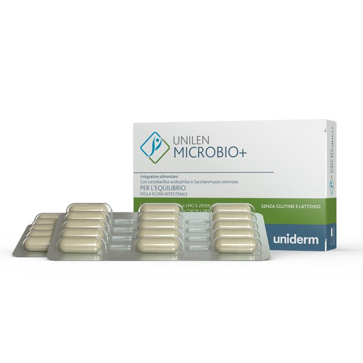 Unilen Microbio + UNIDERM 30 Cápsulas