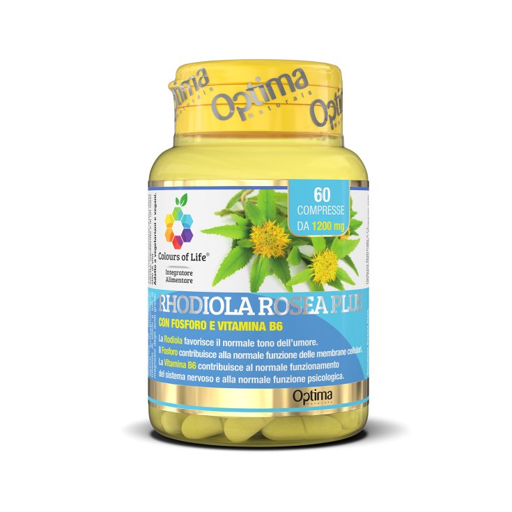 Rhodiola Roseae Plus Colors Of Life® Optima Naturals 60 Comprimidos