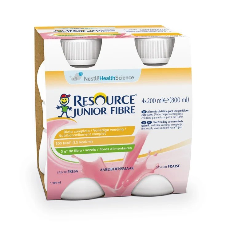 Resource Junior Fresa Fibras 4 Piezas