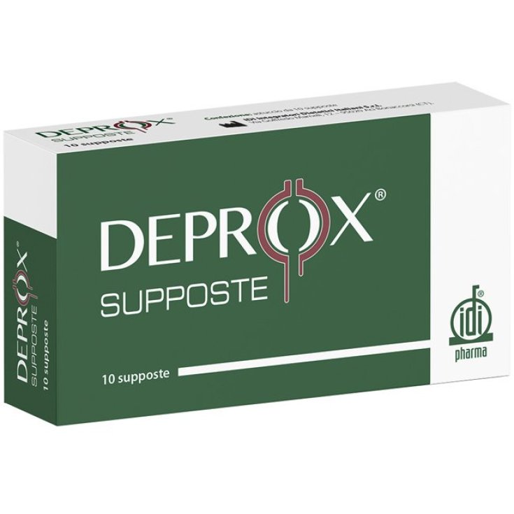 Deprox 10 Supositorios