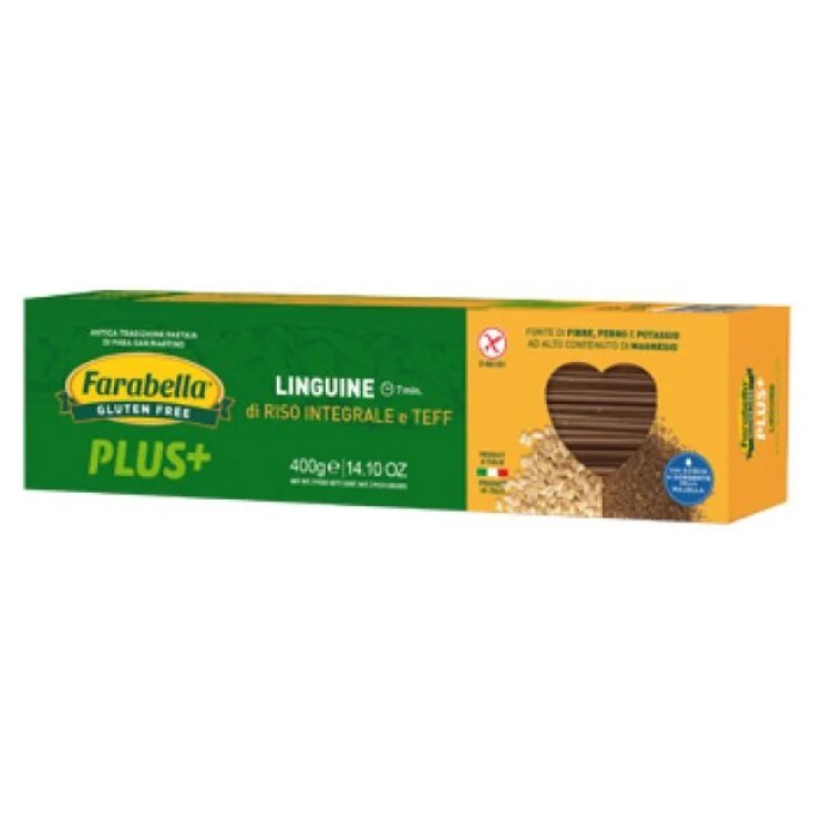 Farabella Plus + Linguini de Arroz Integral y Teff 400g