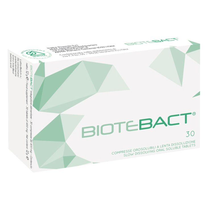 Biotebact Complemento Alimenticio 30 Comprimidos