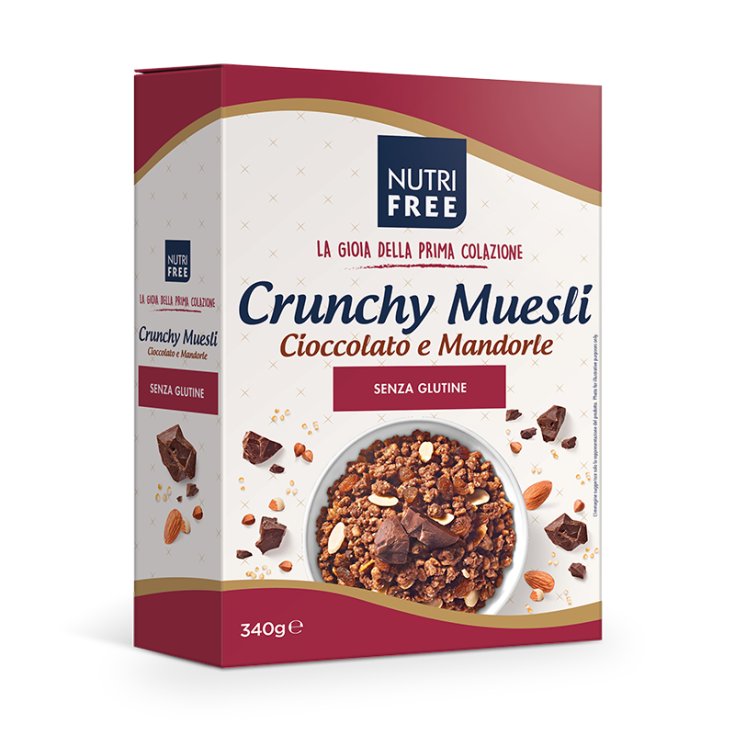 Nutrifree Crunchy Mix Chocolate y Almendras Sin Gluten 340g