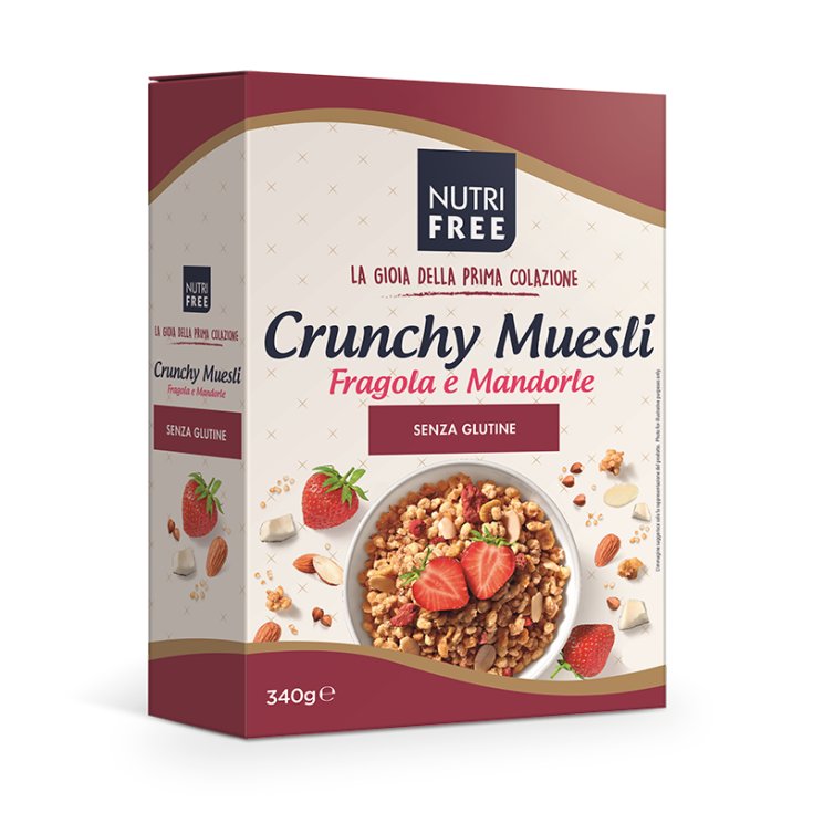 Nutrifree Crunchy Mix Fresa y Almendra Sin Gluten 340g