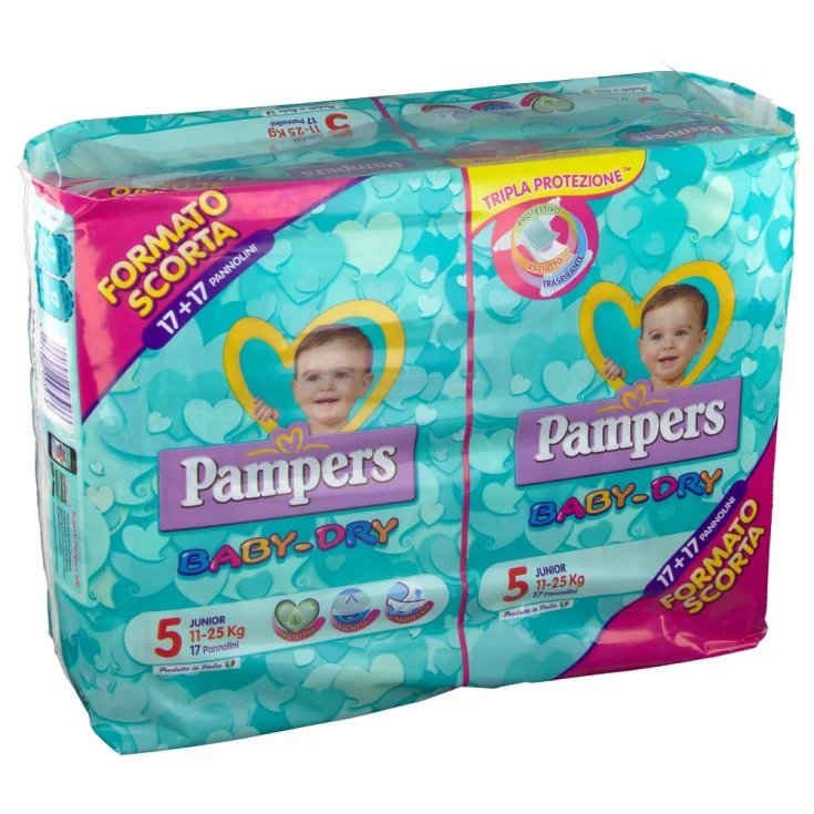 Pampers Baby Duo Dwct Junior 34 Piezas