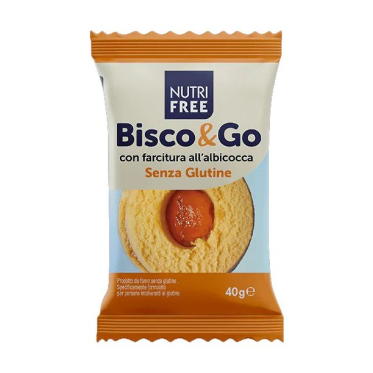 Nutrifree Bisco & Go Sabor Albaricoque 40g