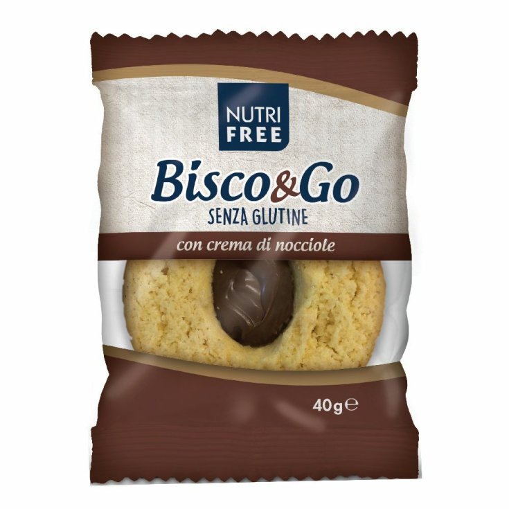 Nutrifree Bisco & Go Crema De Avellanas Sin Gluten 40g