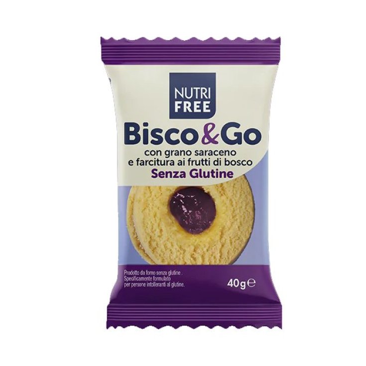 Nutrifree Bisco & Go Bayas 40g