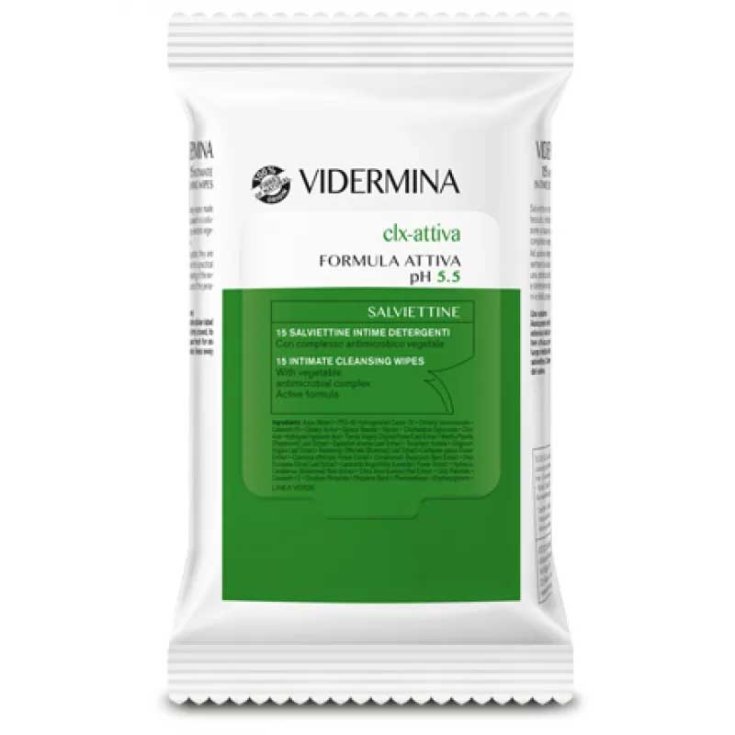 Vidermina Clx Attiva Toallitas 15 Piezas