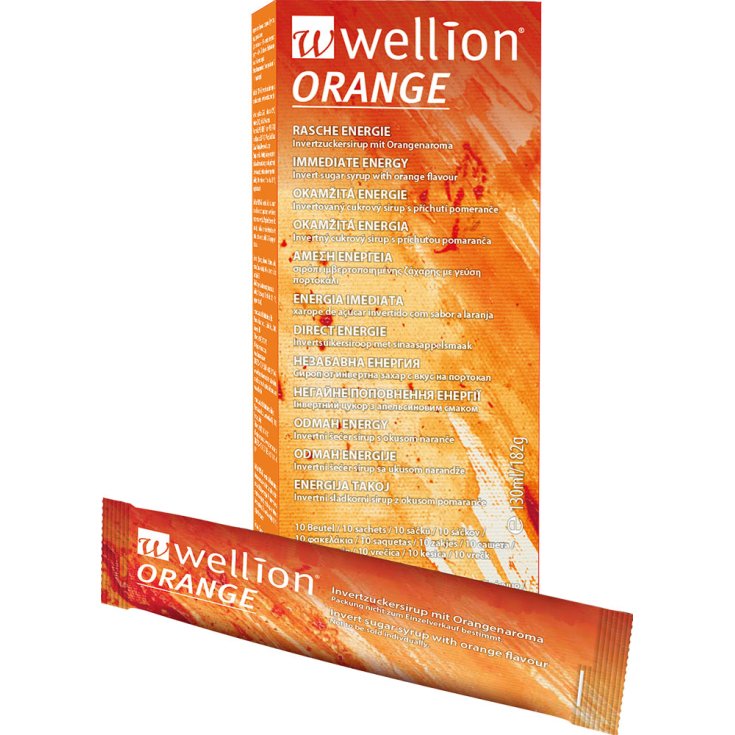 Wellion Naranja Complemento Alimenticio 10 Sobres