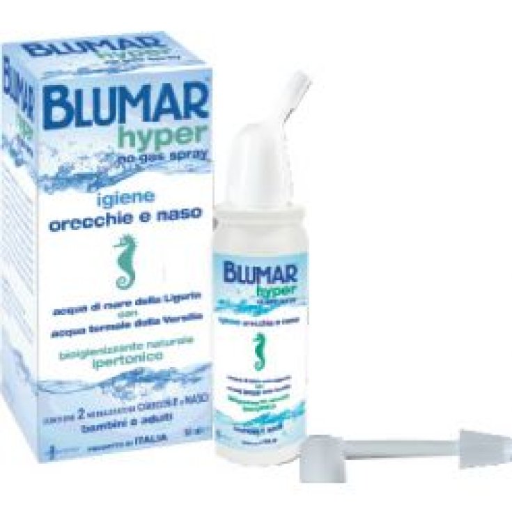 Air Liquide Medical Blumar Hyper Spray Solución hidroiónica sin gas 50ml