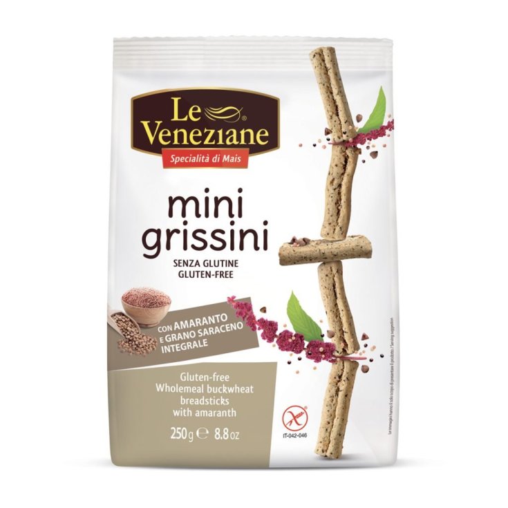 Le Veneziane Minigrissini Amaranto Y Alforfón 250g