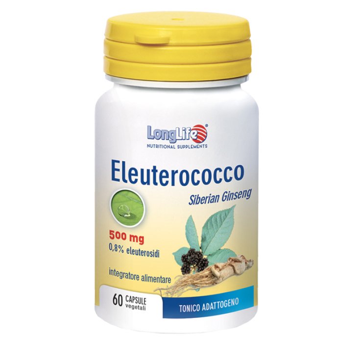 Eleuterococo 500mg LongLife 60 Comprimidos