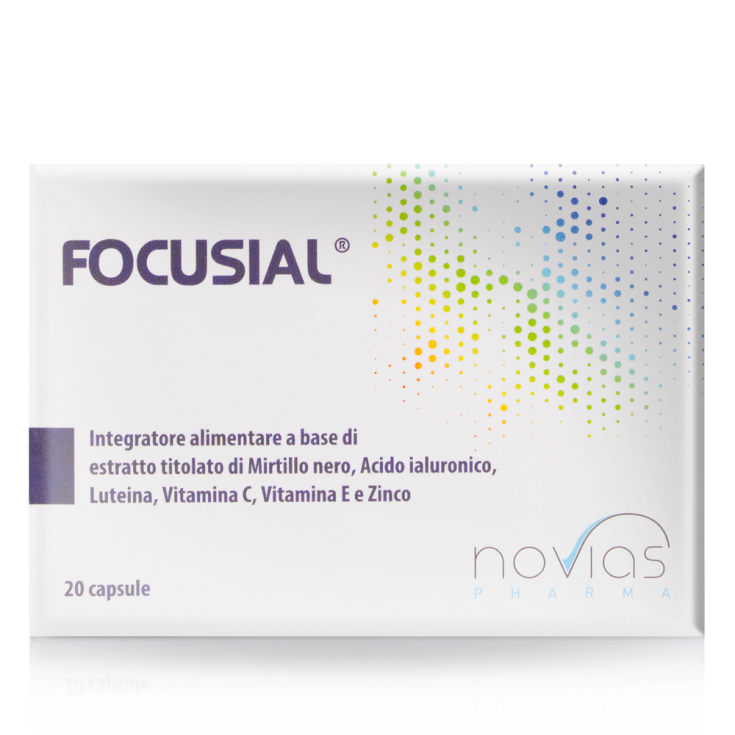 Focusial Therapeutic Innovations Suplemento Alimenticio 20 Cápsulas 596mg