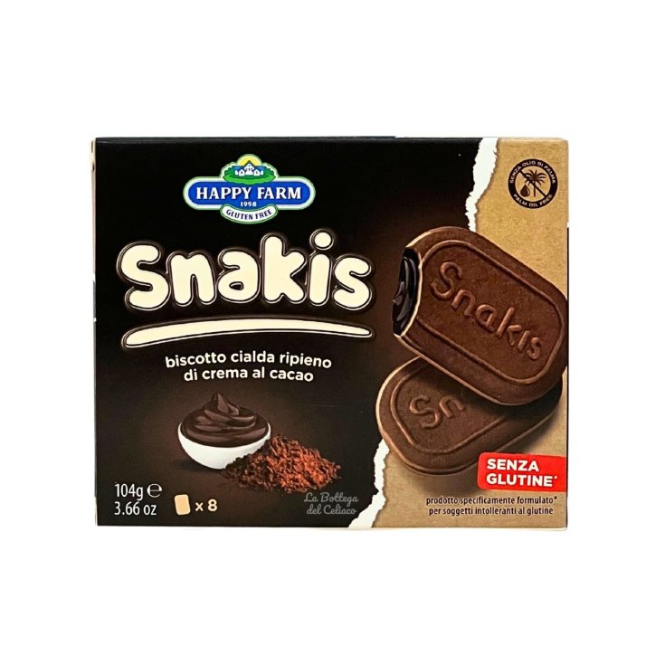 Happy Farm Snakes Crema de Cacao Sin Gluten 104g