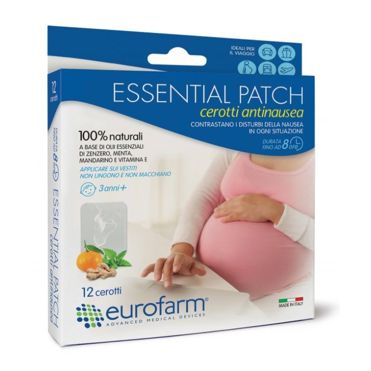 Eurofarm Essential Patch Parches Antinauseas 12 Piezas
