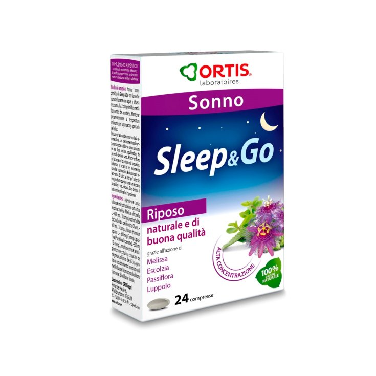 Ortis Sleep & Go Descanso Nocturno 24 Comprimidos