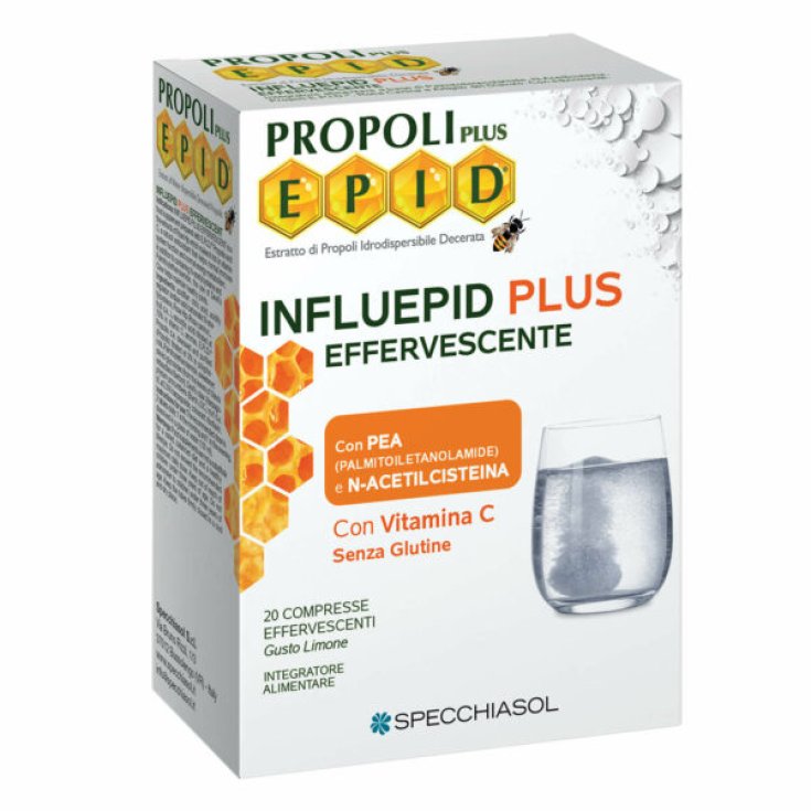 Specchiasol Influepid Plus Efervescente Con Guisante 20 Comprimidos