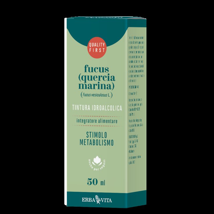 Erba Vita Tintura Hidroalcohólica Fucus Complemento Alimenticio 50ml