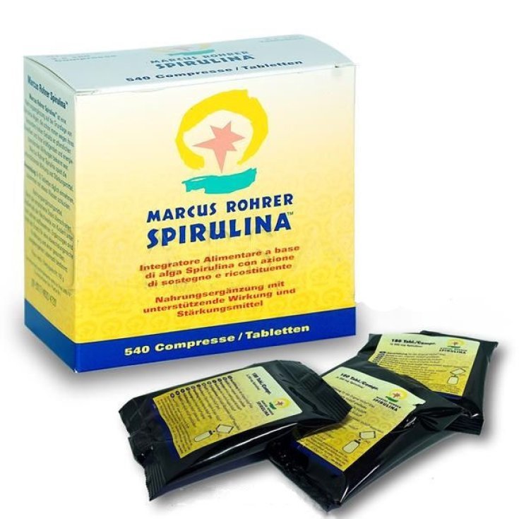 Cabassi & Giuriati Espirulina Marcus Rohrer 540 Comprimidos