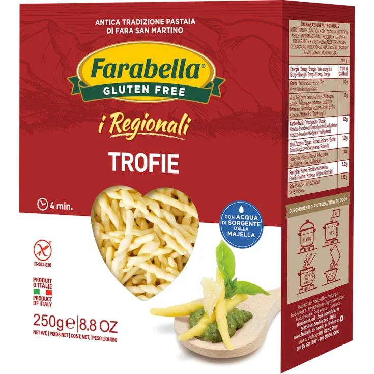 Farabella Trofie I Regionali Sin Gluten 250g