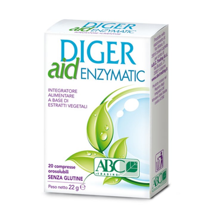 Diger Aid Enzymatic 20 Comprimidos