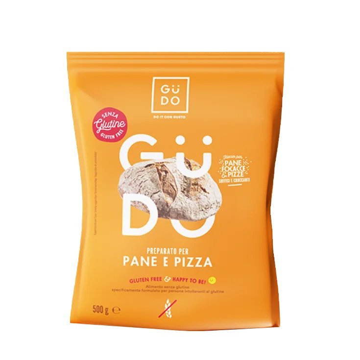 Gudo Preparado Para Pizza Y Pan Sin Gluten 500g