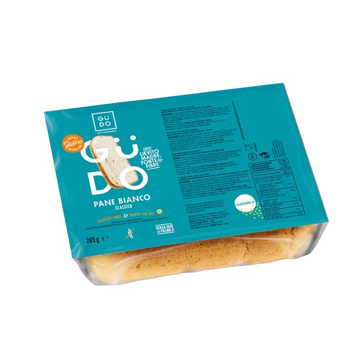 Gudo Pan Blanco Clásico Sin Gluten 265g