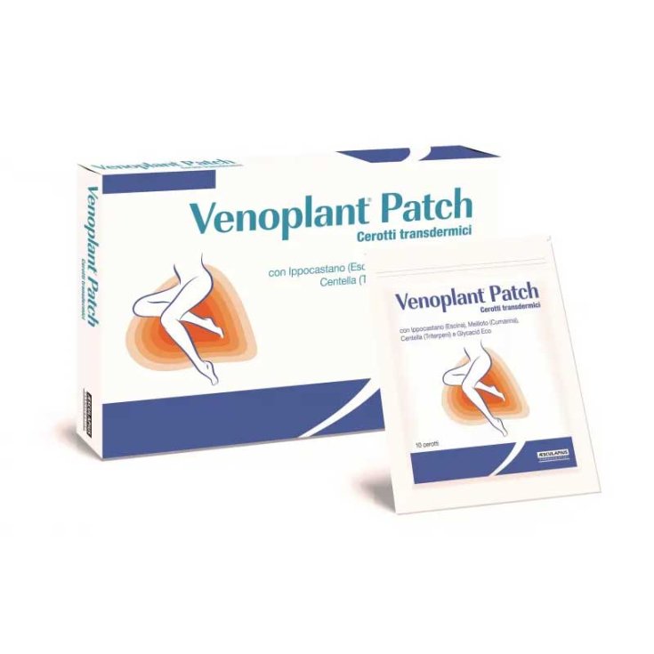 Aesculapius Farmaceutici Venoplant Patch Parche transdérmico 10 piezas