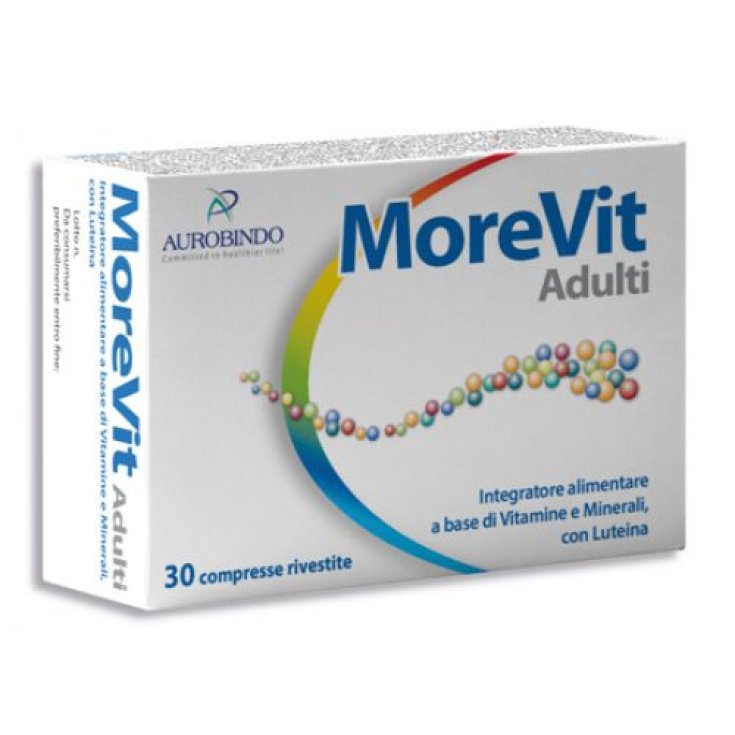 Aurobindo MoreVit Complemento Alimenticio Adulto 30 Comprimidos